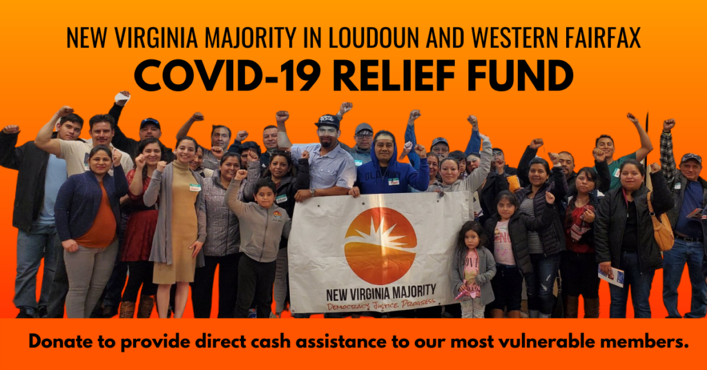 New Virginia Majority in Loudoun and Western Fairfax: COVID-19 Relief Fund
